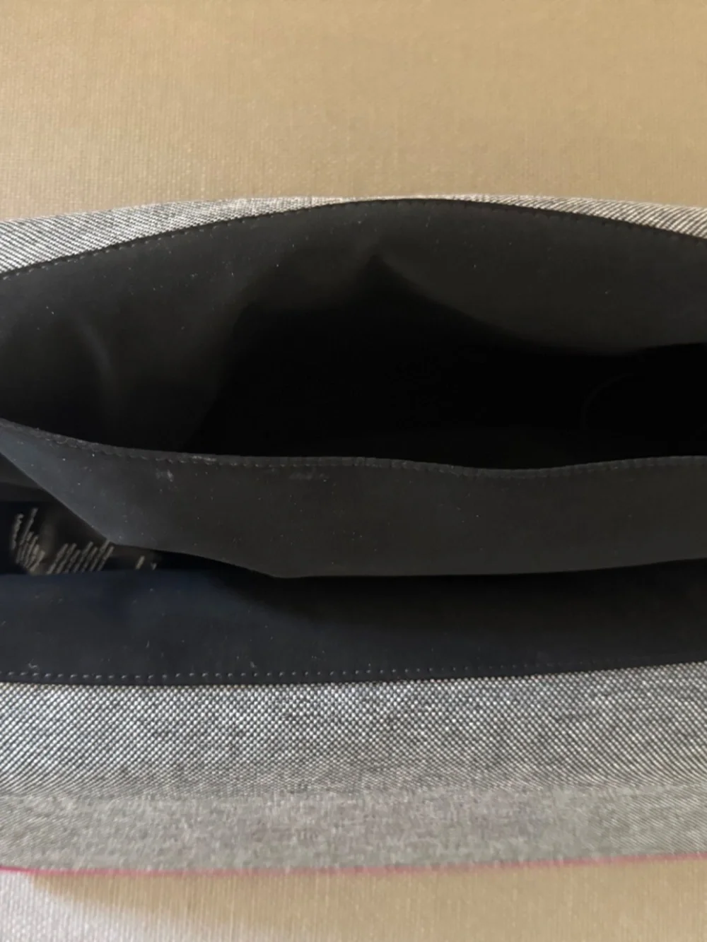 Dyson Supersonic Hair Dryer Travel Storage Bag Grey Pink Piping